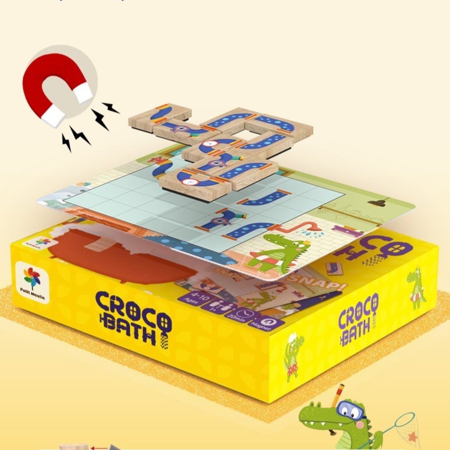 Jeux de société - Croco Bath