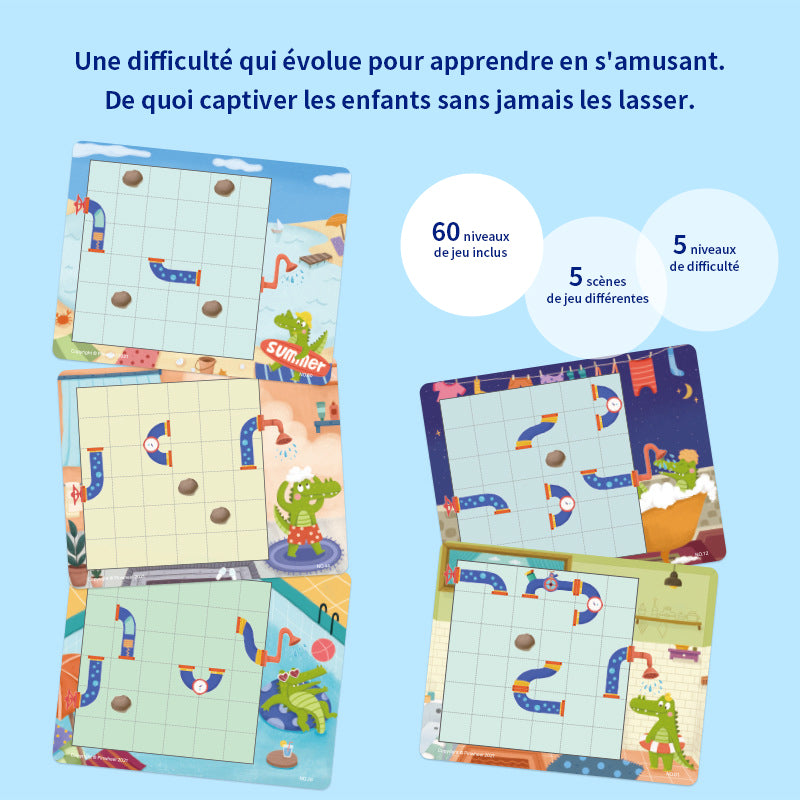 Croco Bath : The adventure of the big splash!